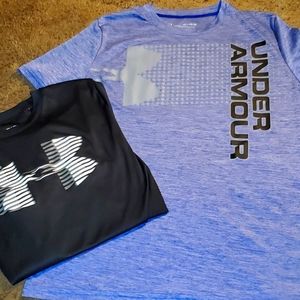 Set of 2 Boy's Youth XL Under Armour Shirts